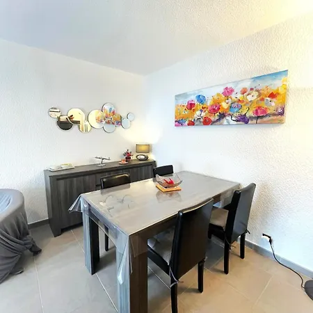 4pa109 F2 Résidence Avec Piscine Parking Et Cours De Tennis * Collioure