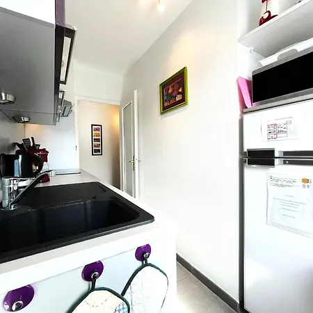 4pa109 F2 Résidence Avec Piscine Parking Et Cours De Tennis Collioure